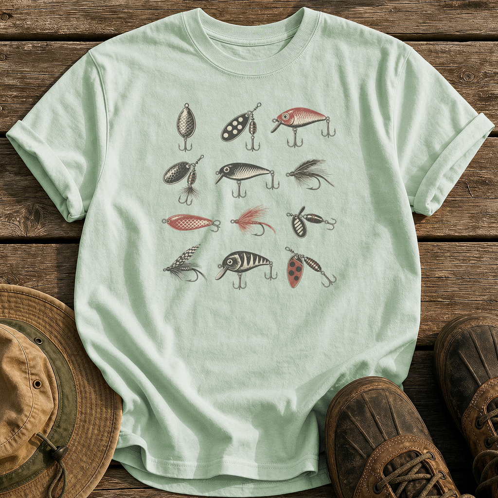 Vintage Lure Collection tee - Bay - front