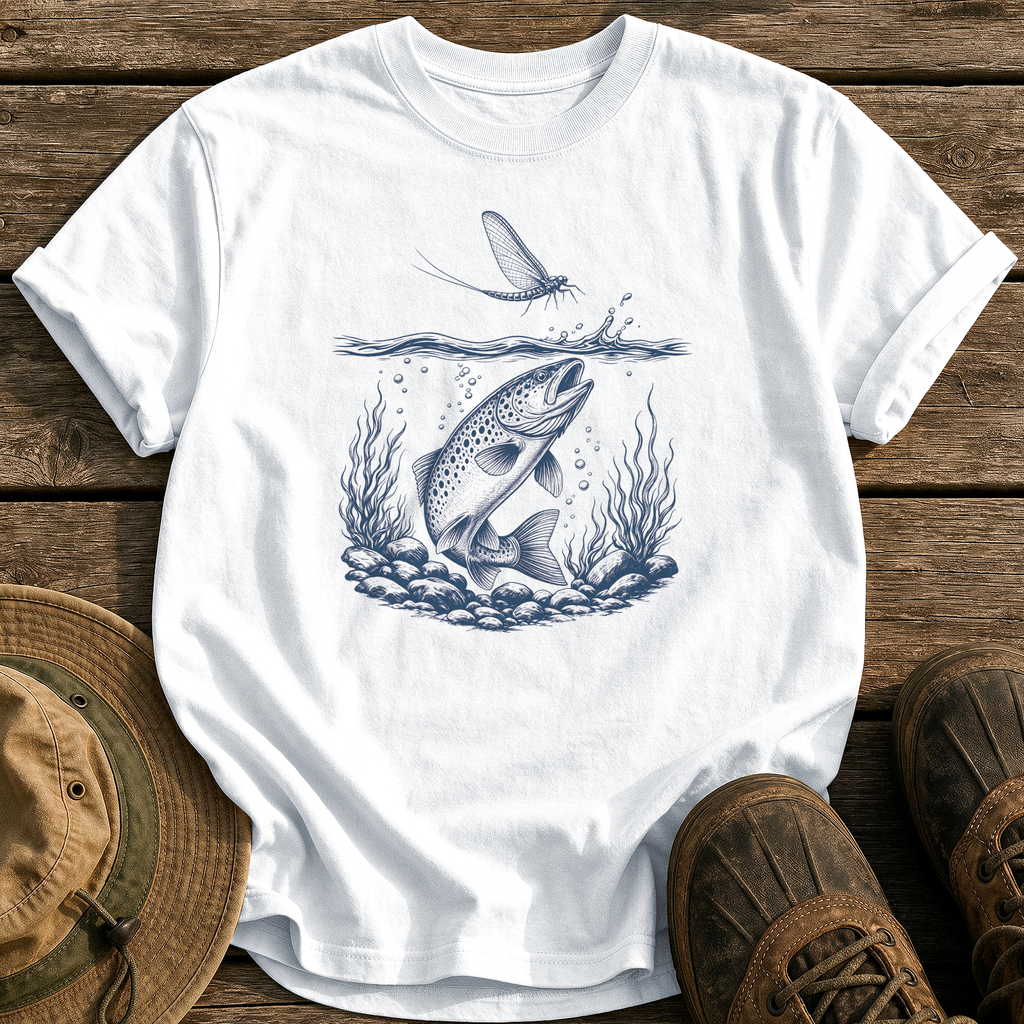 The Rise tee - White - front