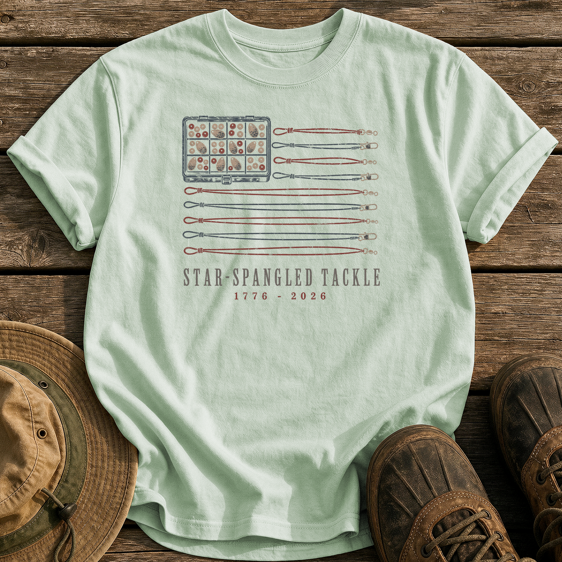 Star-Spangled Tackle tee - Bay - front
