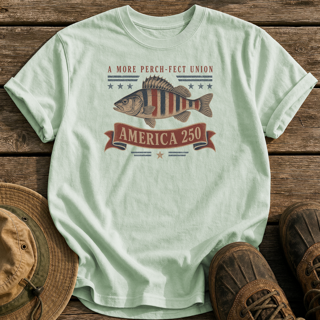 A More Perch-fect Union tee - Bay - front