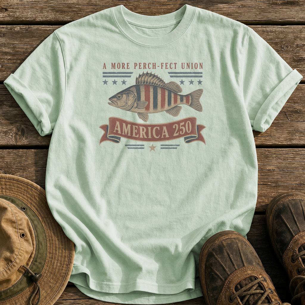 A More Perch-fect Union tee - Bay - front