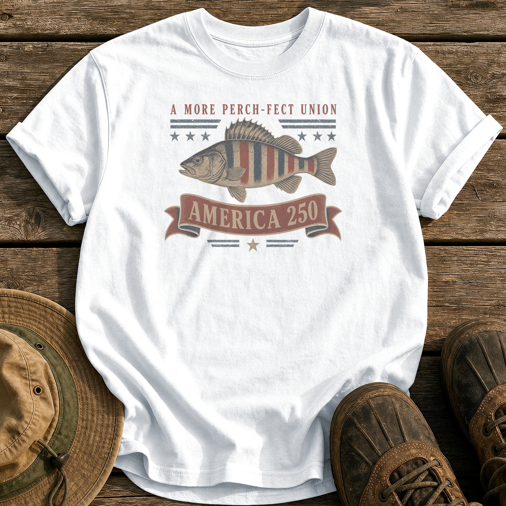 A More Perch-fect Union tee - White - front