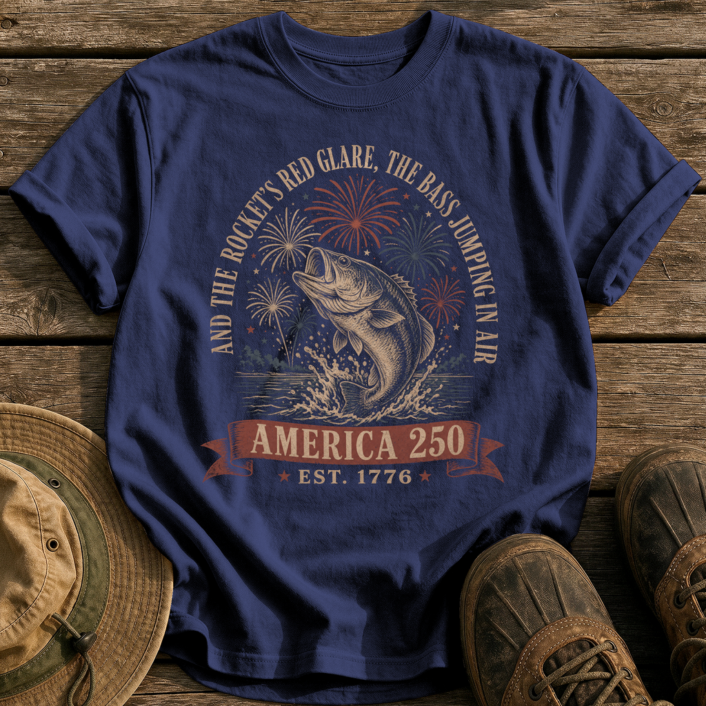 Rocket's Red Glare tee - True Navy - front