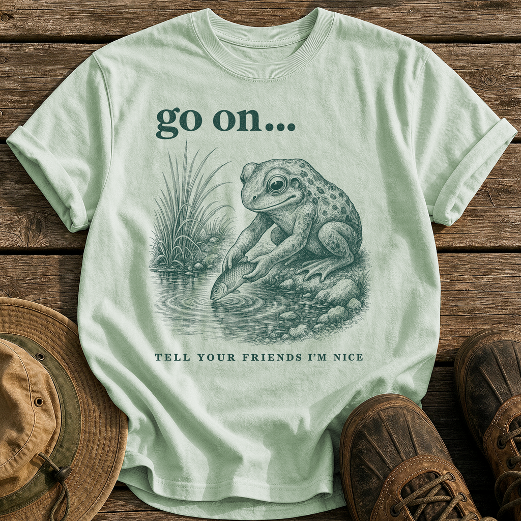 Tell Your Friends tee - Bay - front