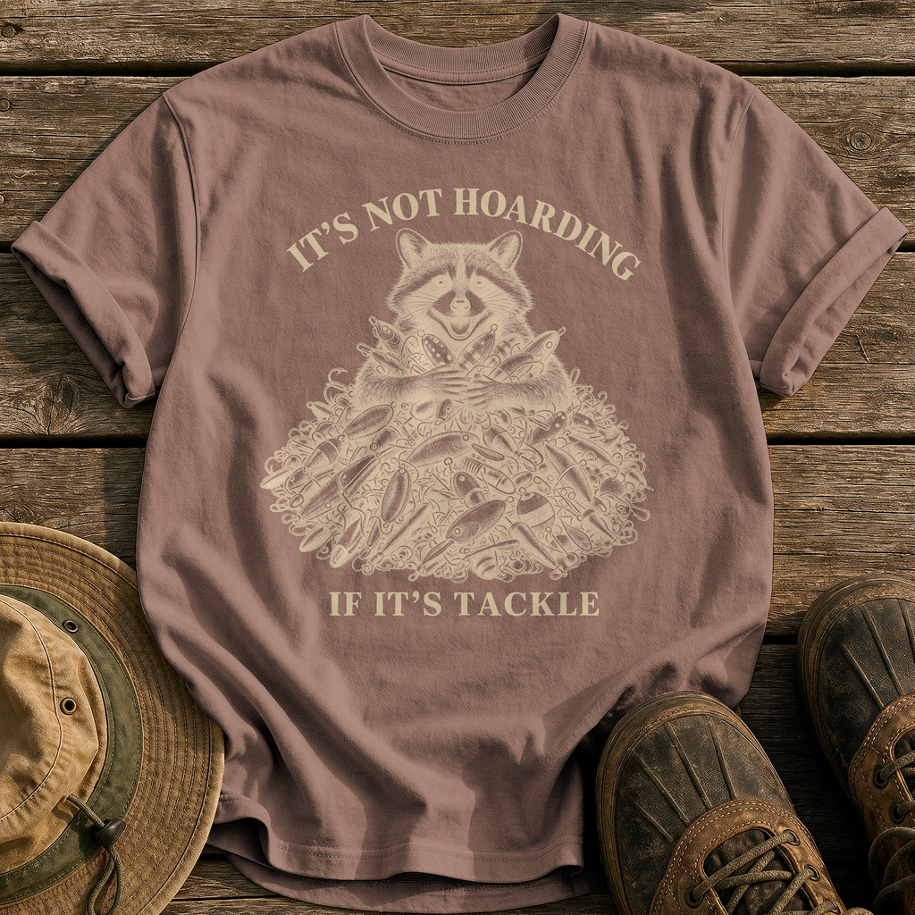 It's Not Hoarding tee - Espresso - front