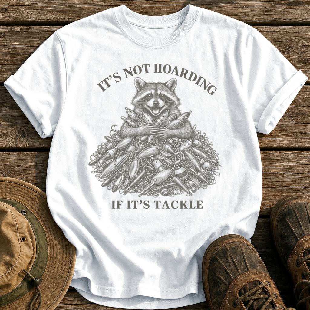 It's Not Hoarding tee - White - front