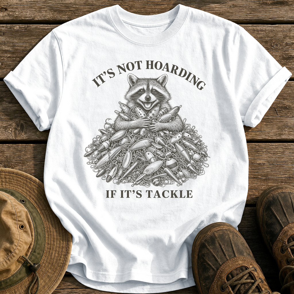 It's Not Hoarding tee - White - front