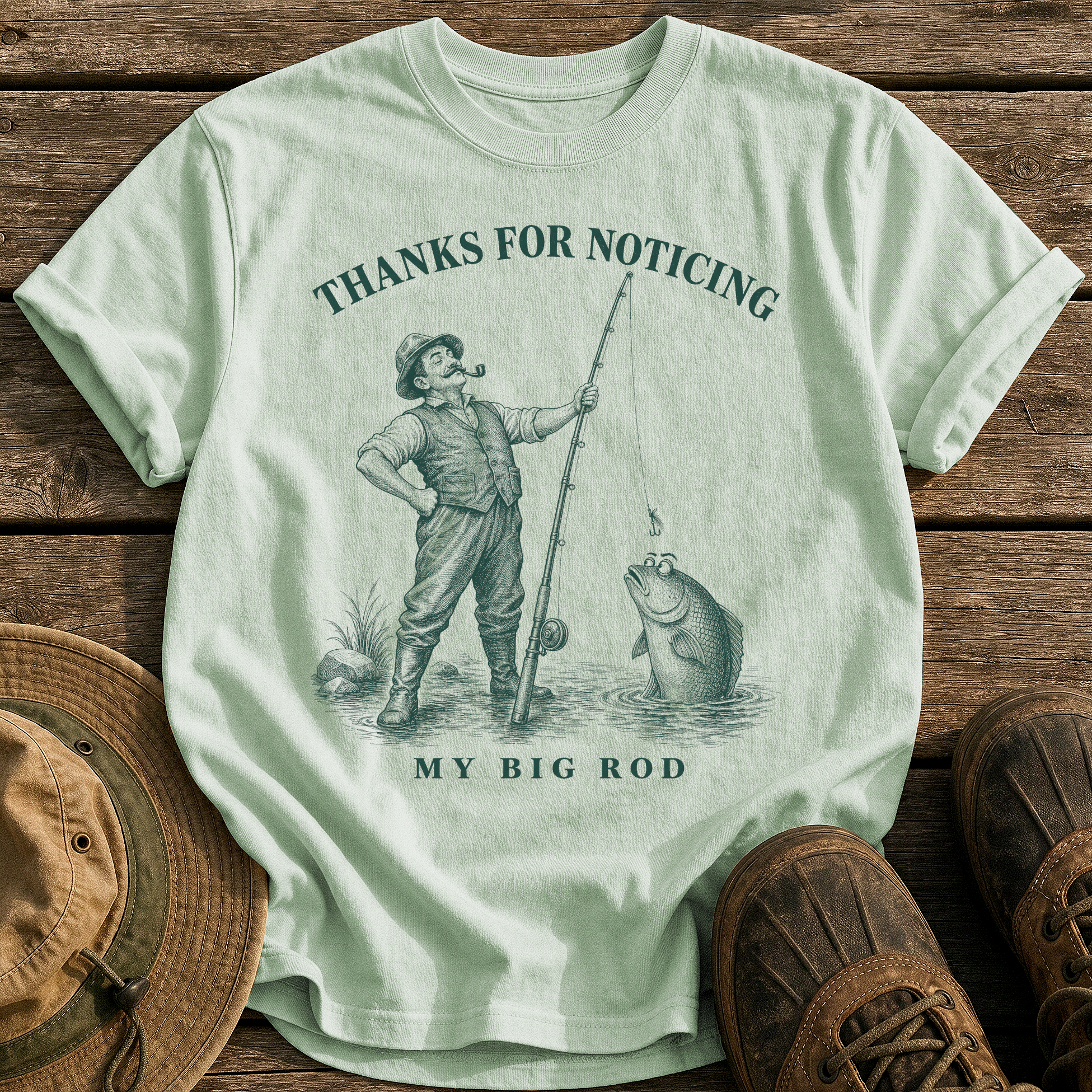 Nice Rod tee - Bay - front