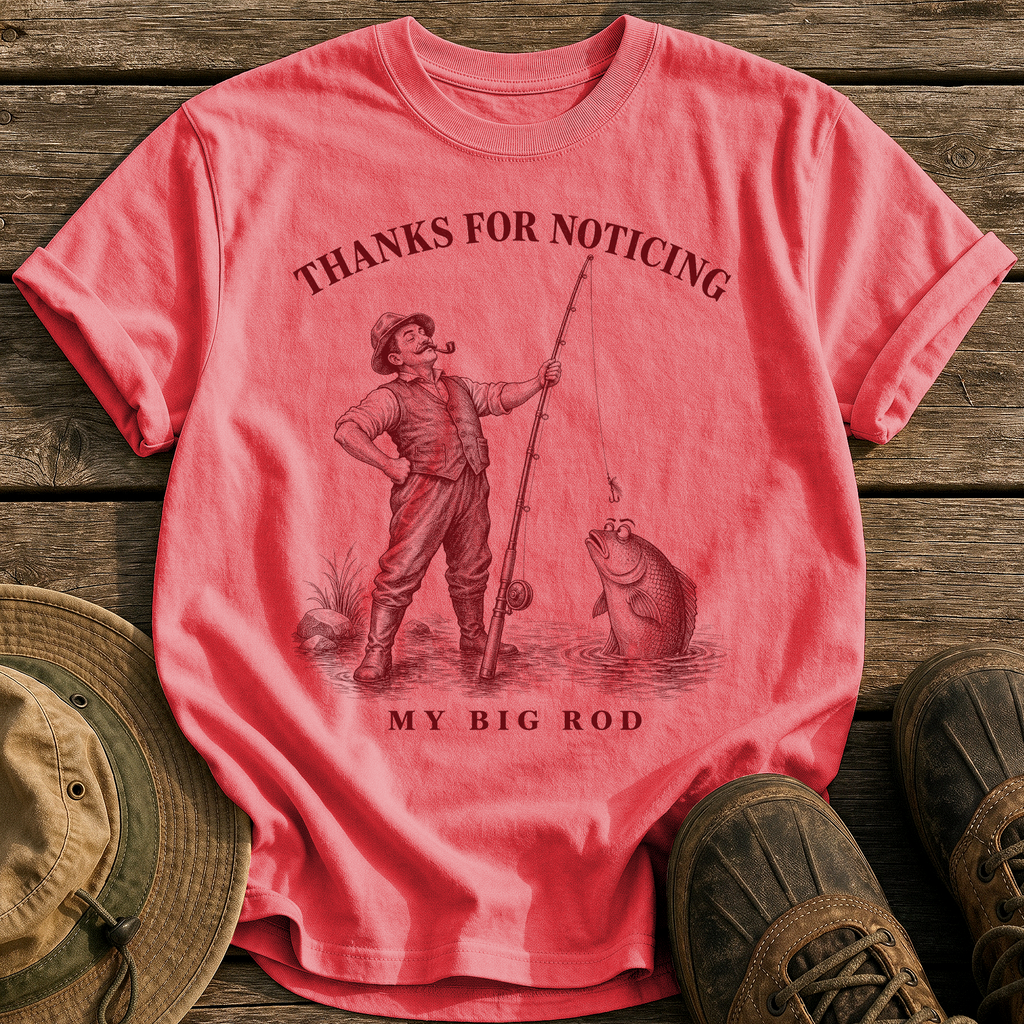 Nice Rod tee - Watermelon - front