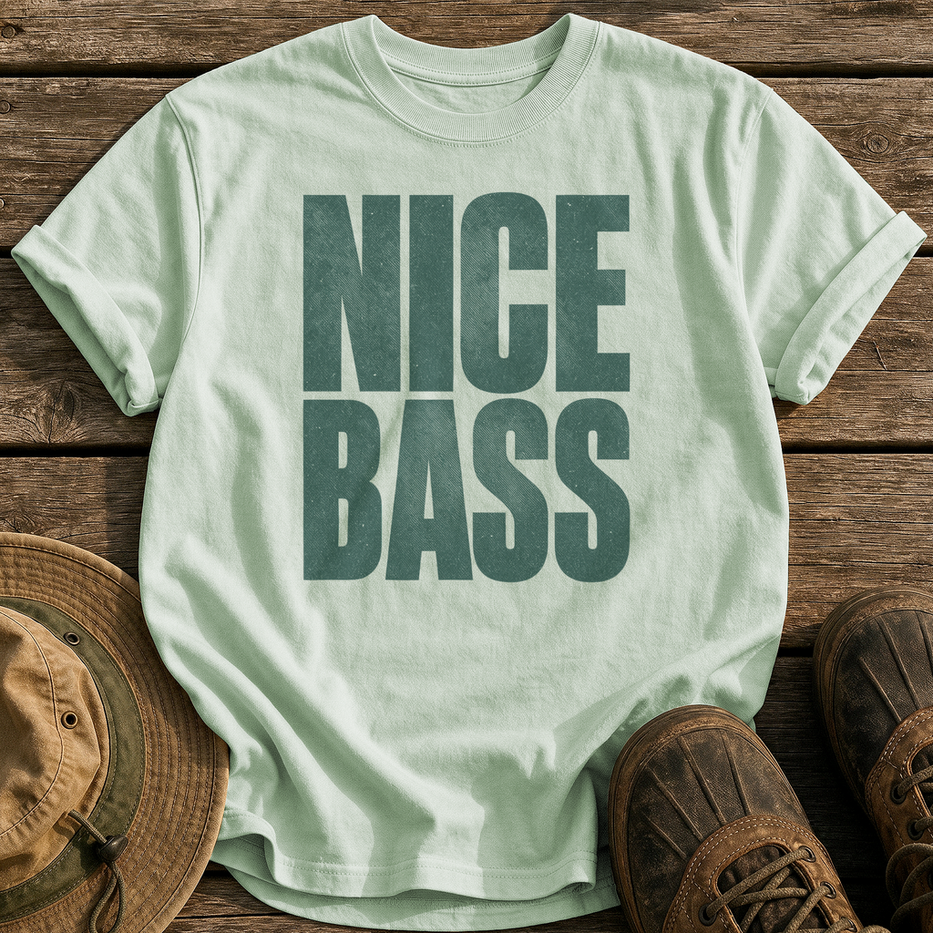 Nice Bass tee - Bay - front