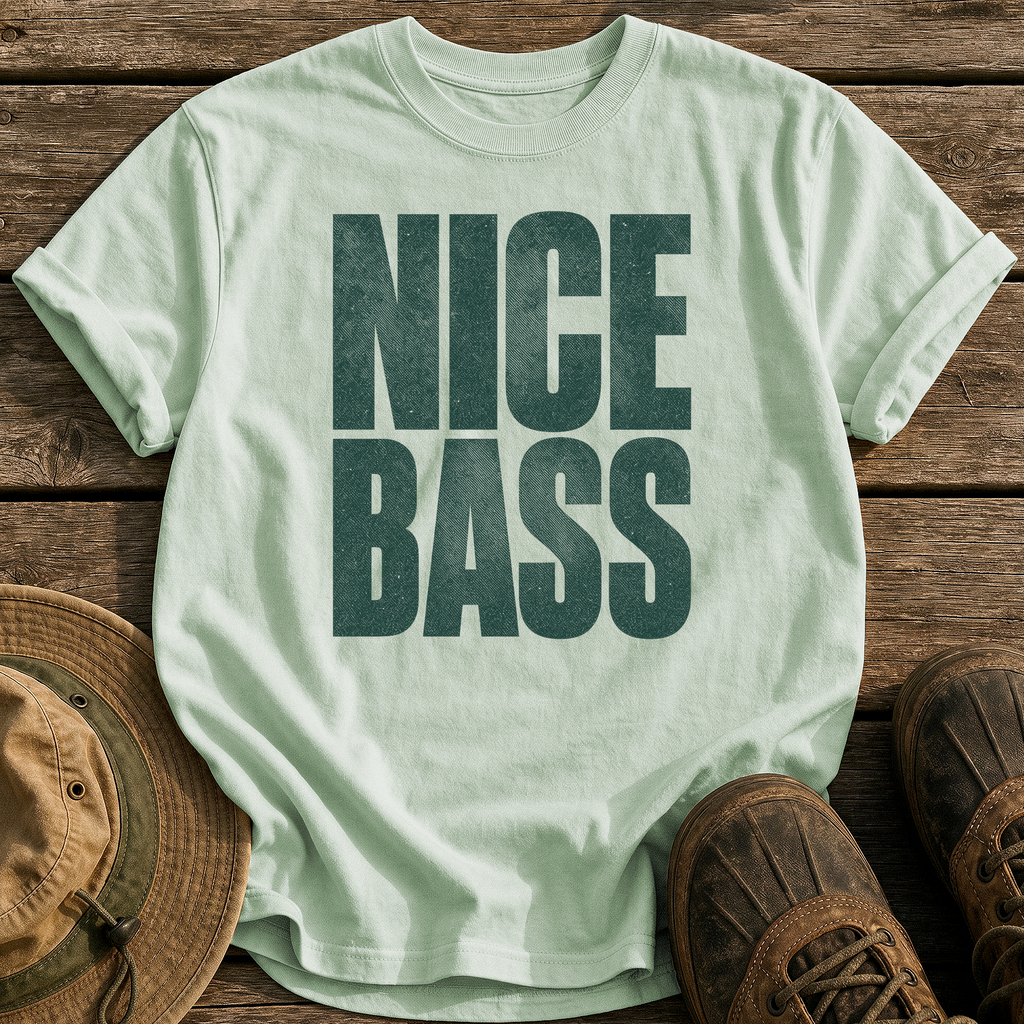 Nice Bass tee - Bay - front