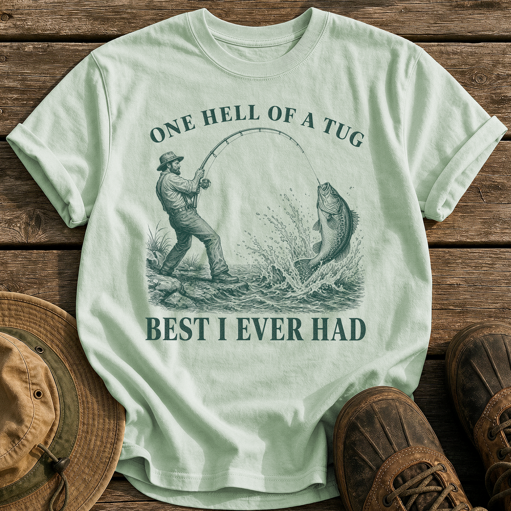 One Hell of a Tug tee - Bay - front