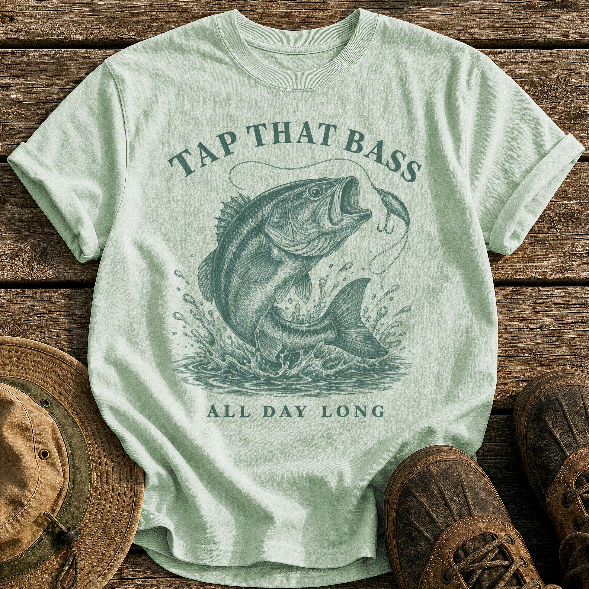 Tap That Bass tee - Bay - front