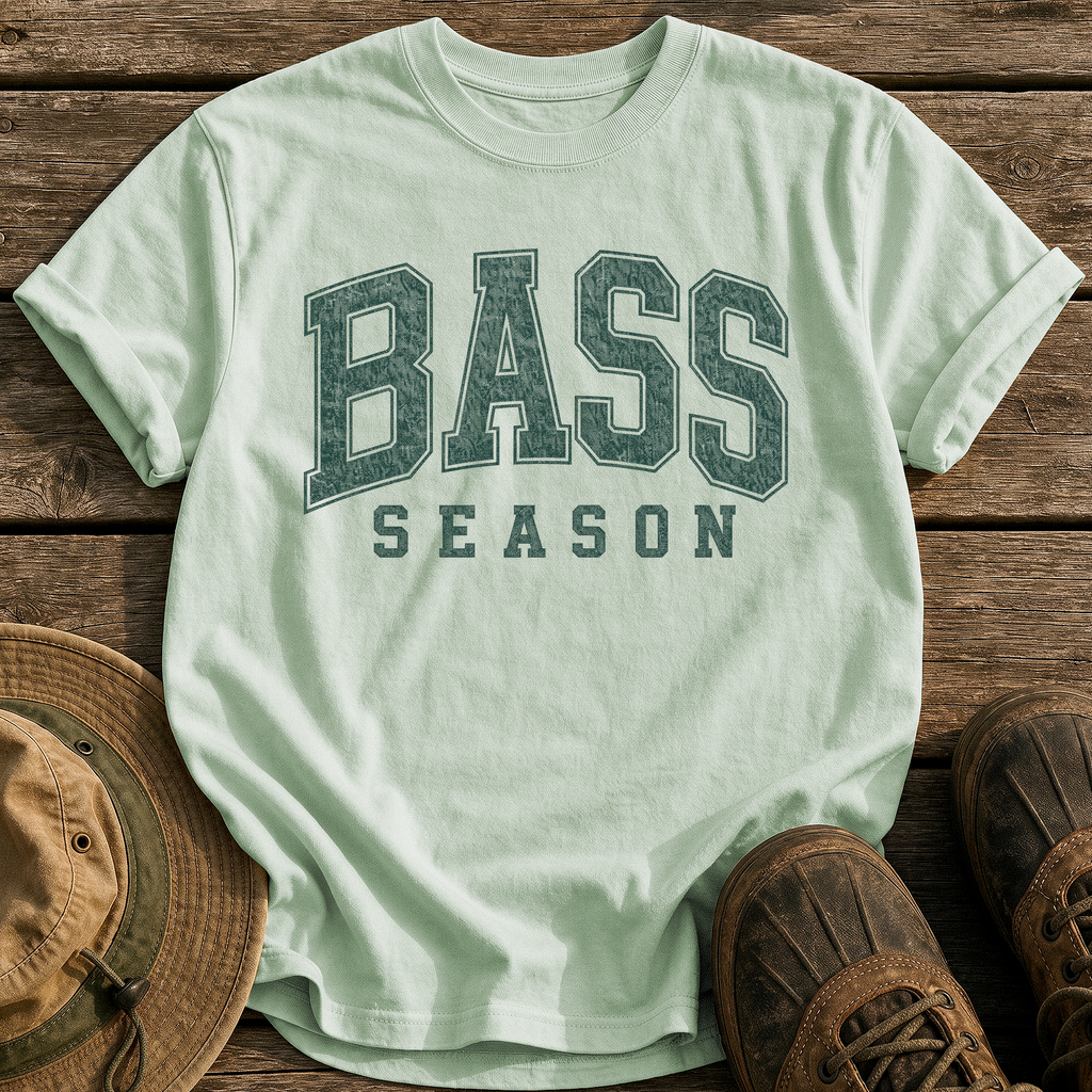 Bass Season tee - Bay - front