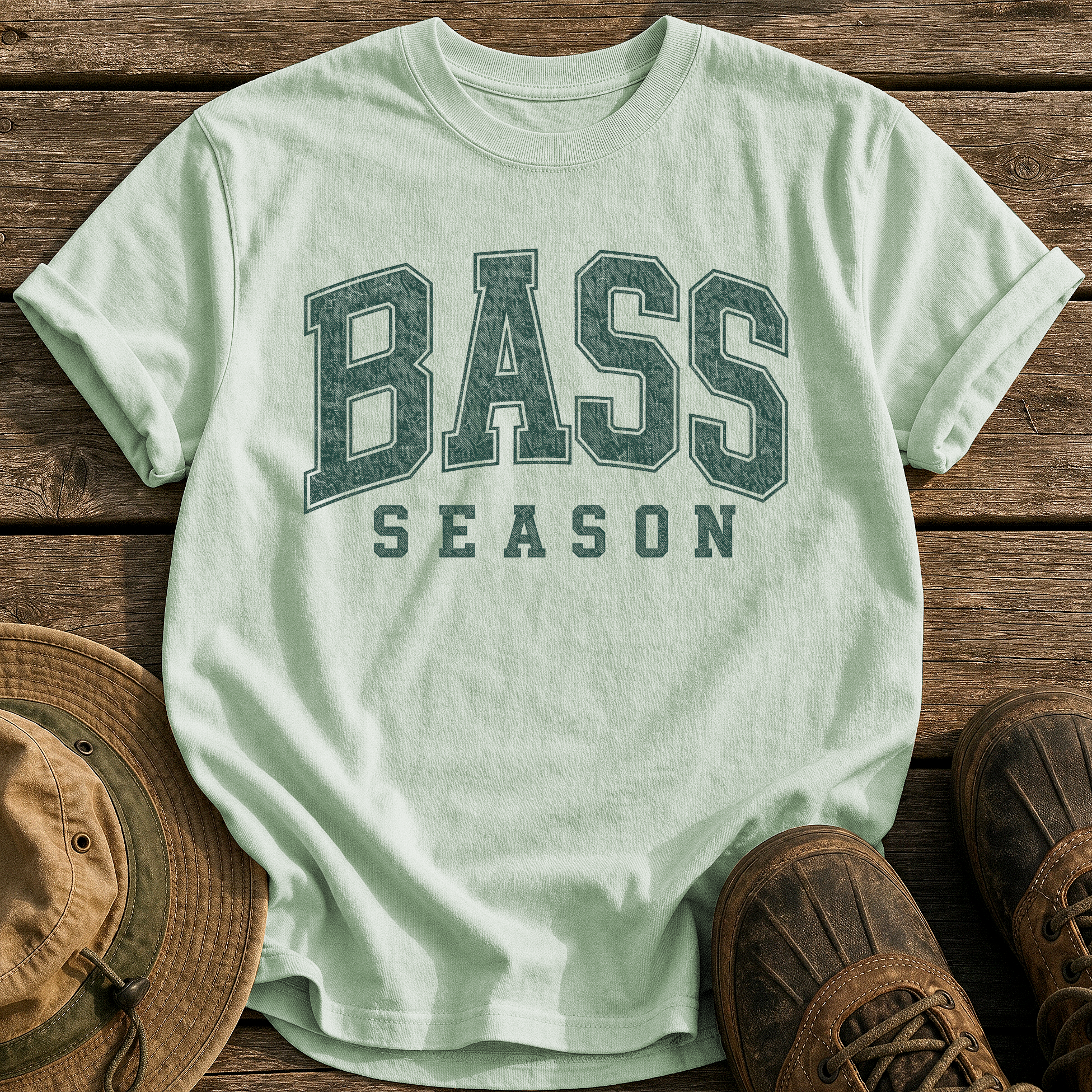 Bass Season tee - Bay - front