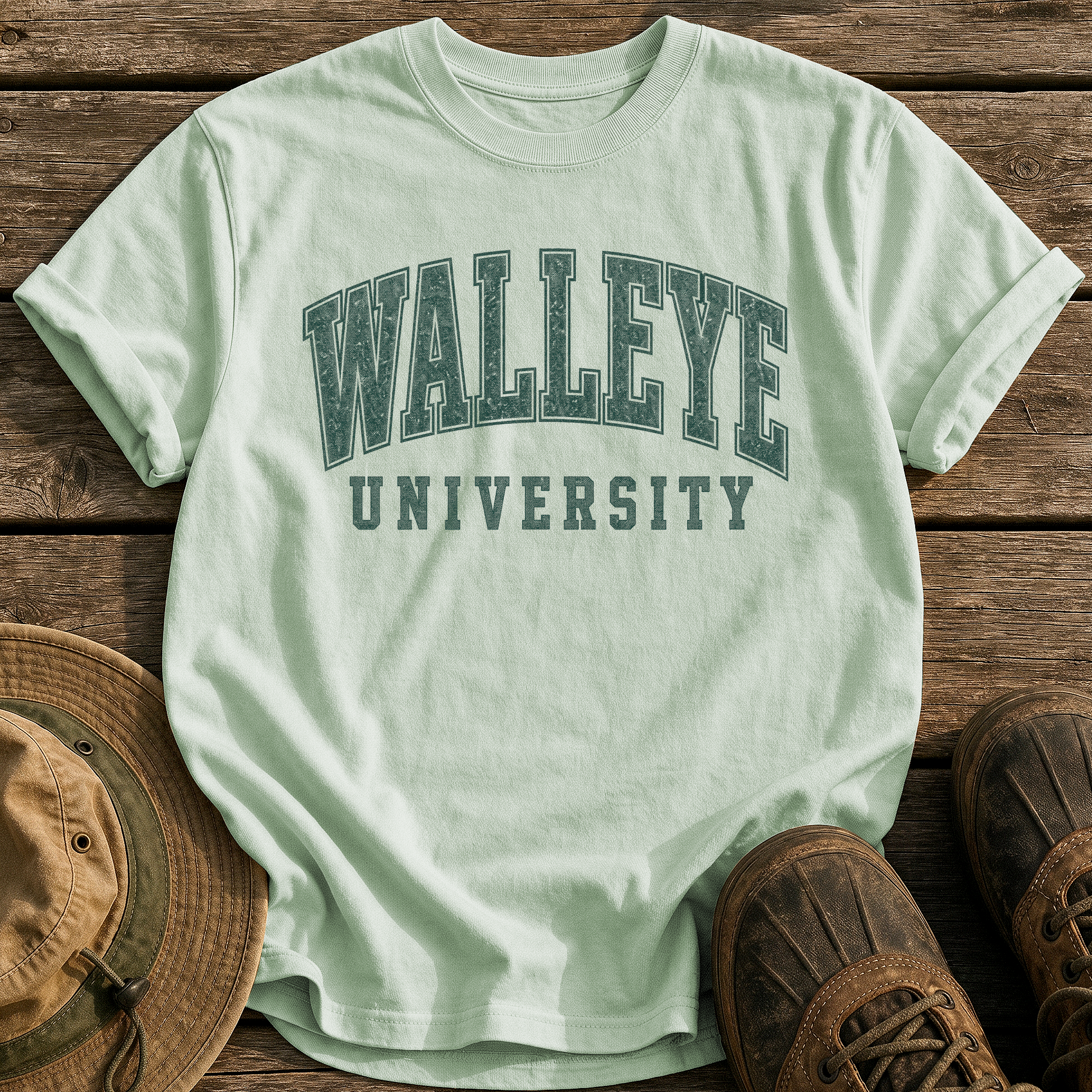 Walleye University tee - Bay - front