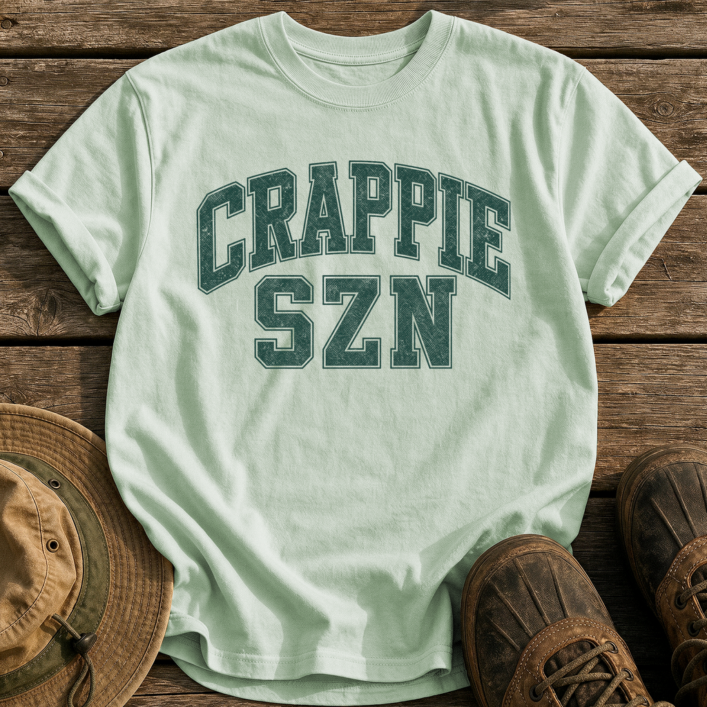 Crappie Szn tee - Bay - front