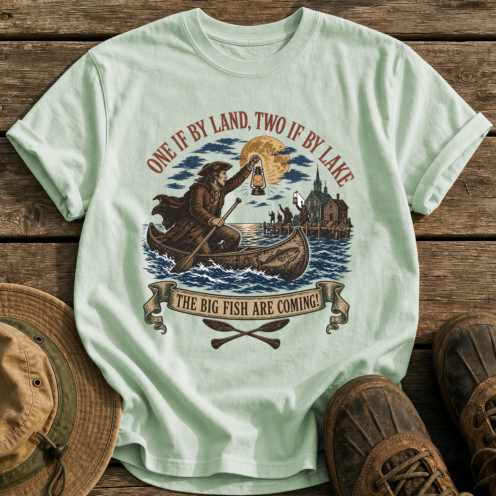Paul Revere's Ride tee - Bay - front