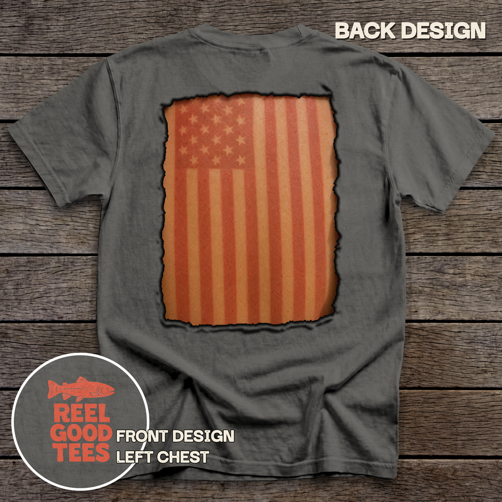Star-Spangled & Sunburned tee - Pepper - back
