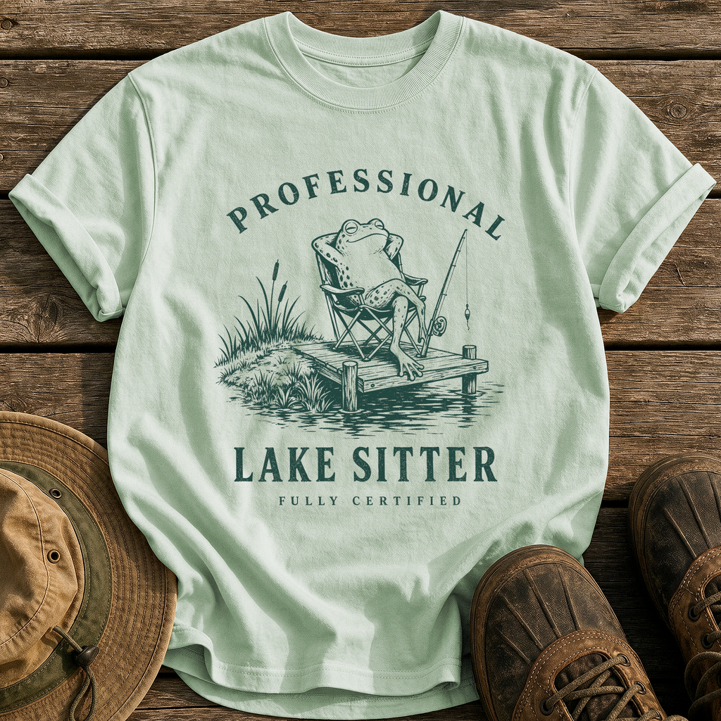 Professional Lake Sitter tee - Bay - front