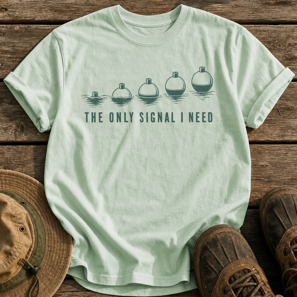 The Only Signal I Need tee - Bay - front