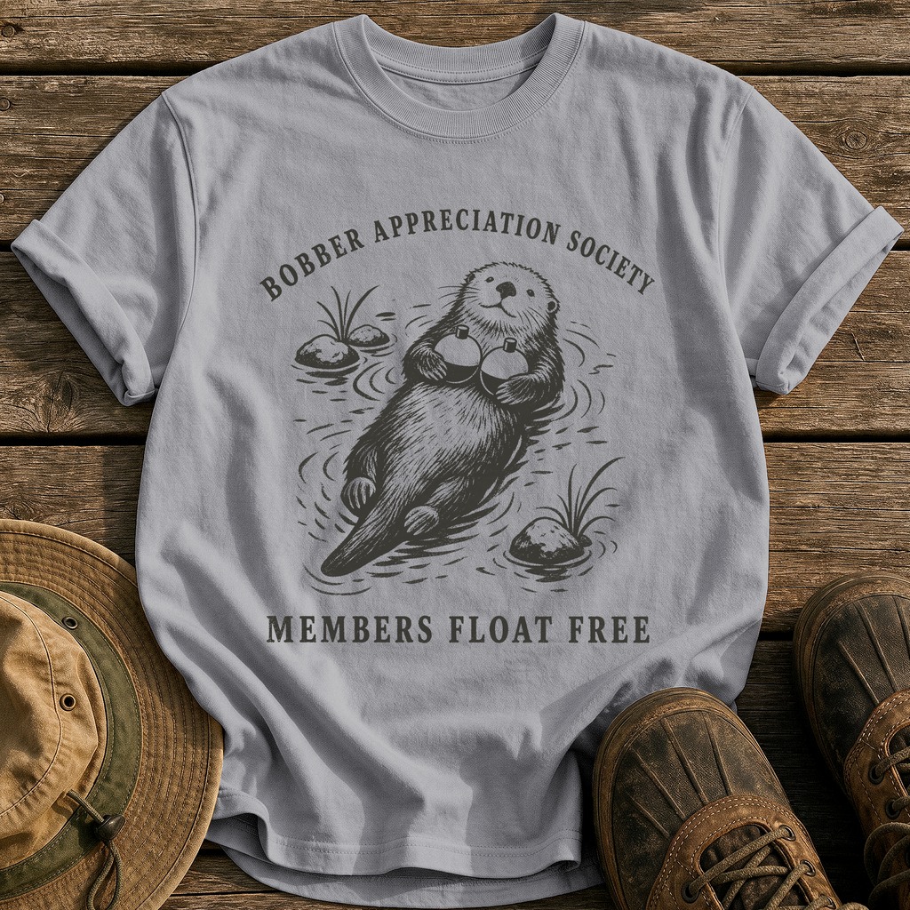 Bobber Appreciation Society tee - Grey - front