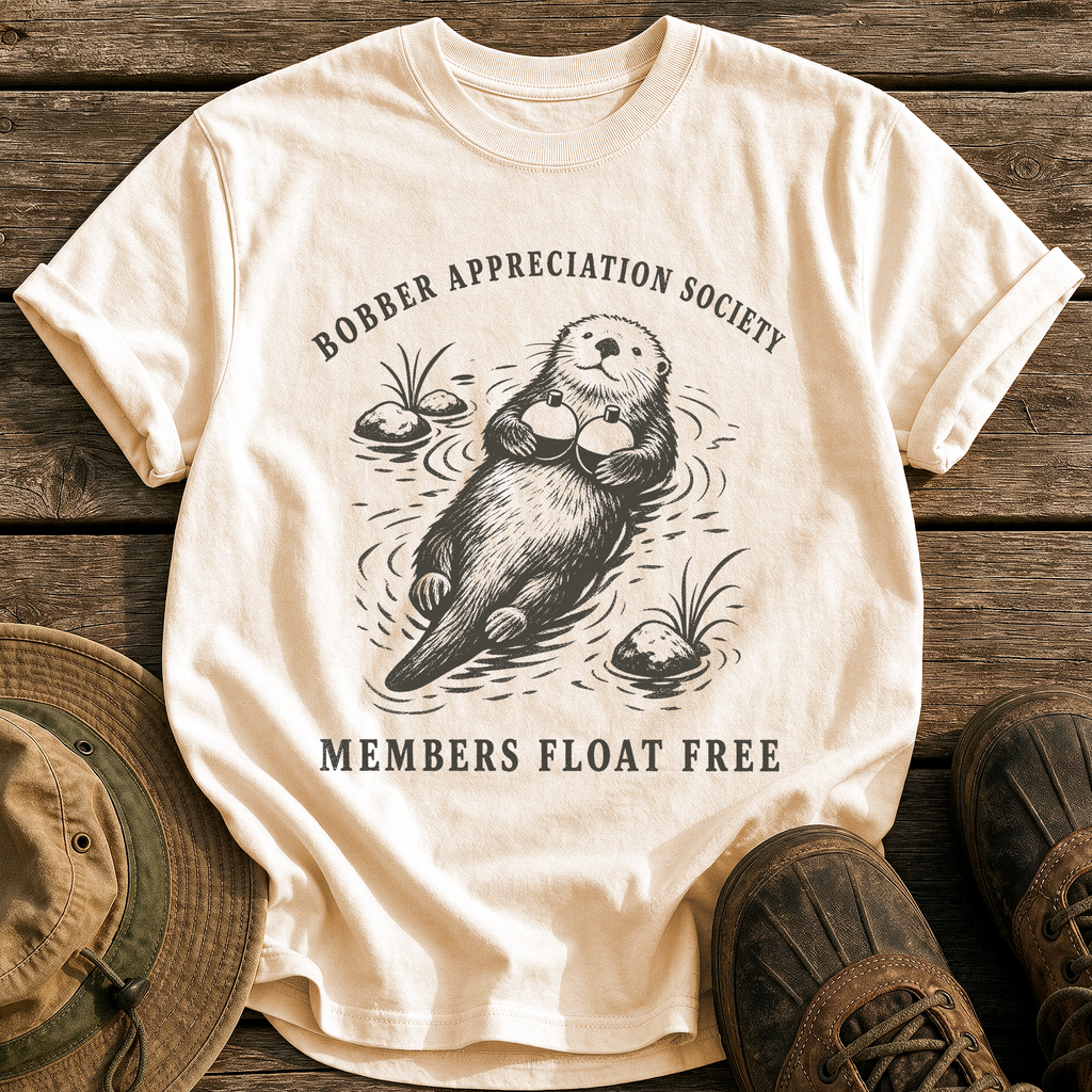 Bobber Appreciation Society tee - Ivory - front