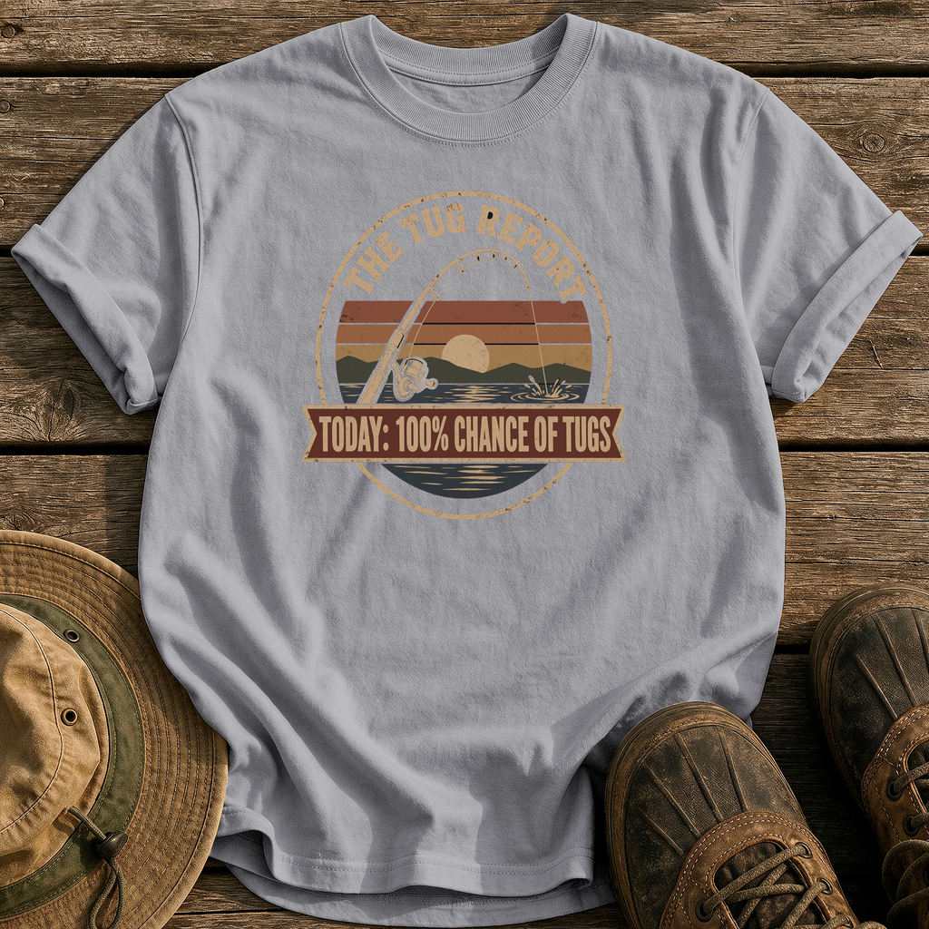 The Tug Report tee - Grey - front