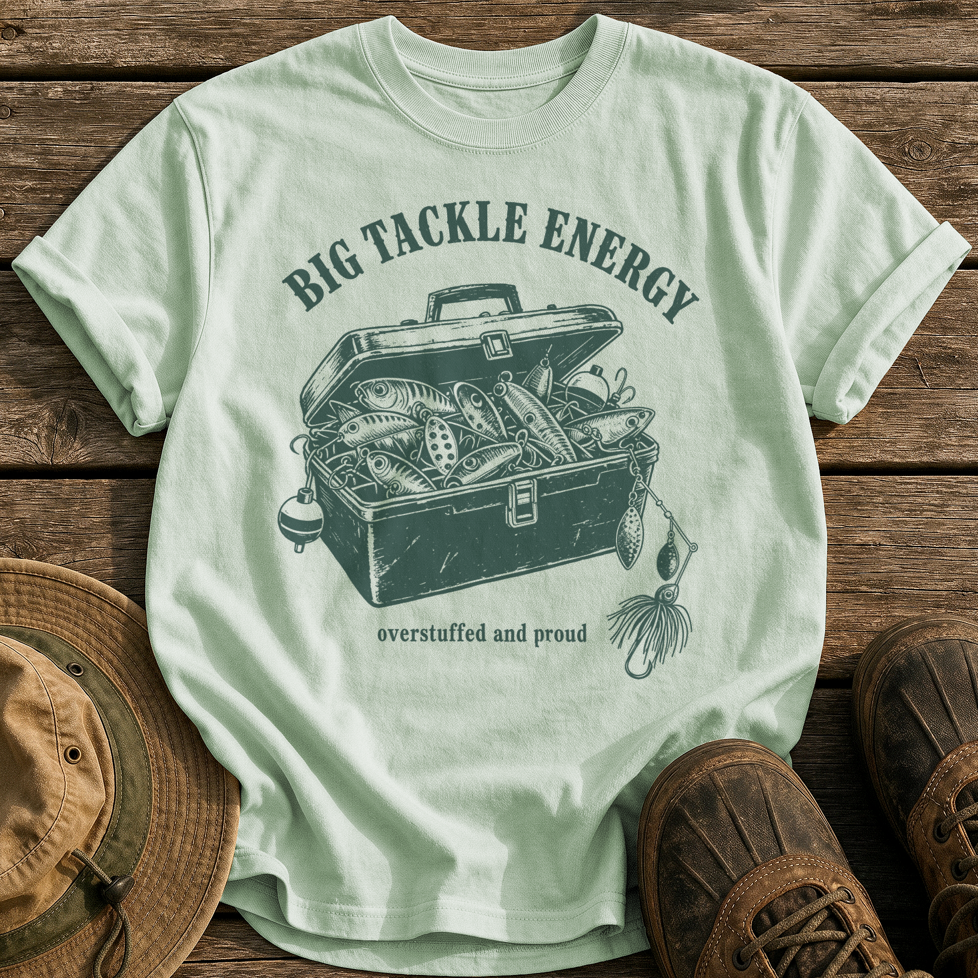 Big Tackle Energy tee - Bay - front