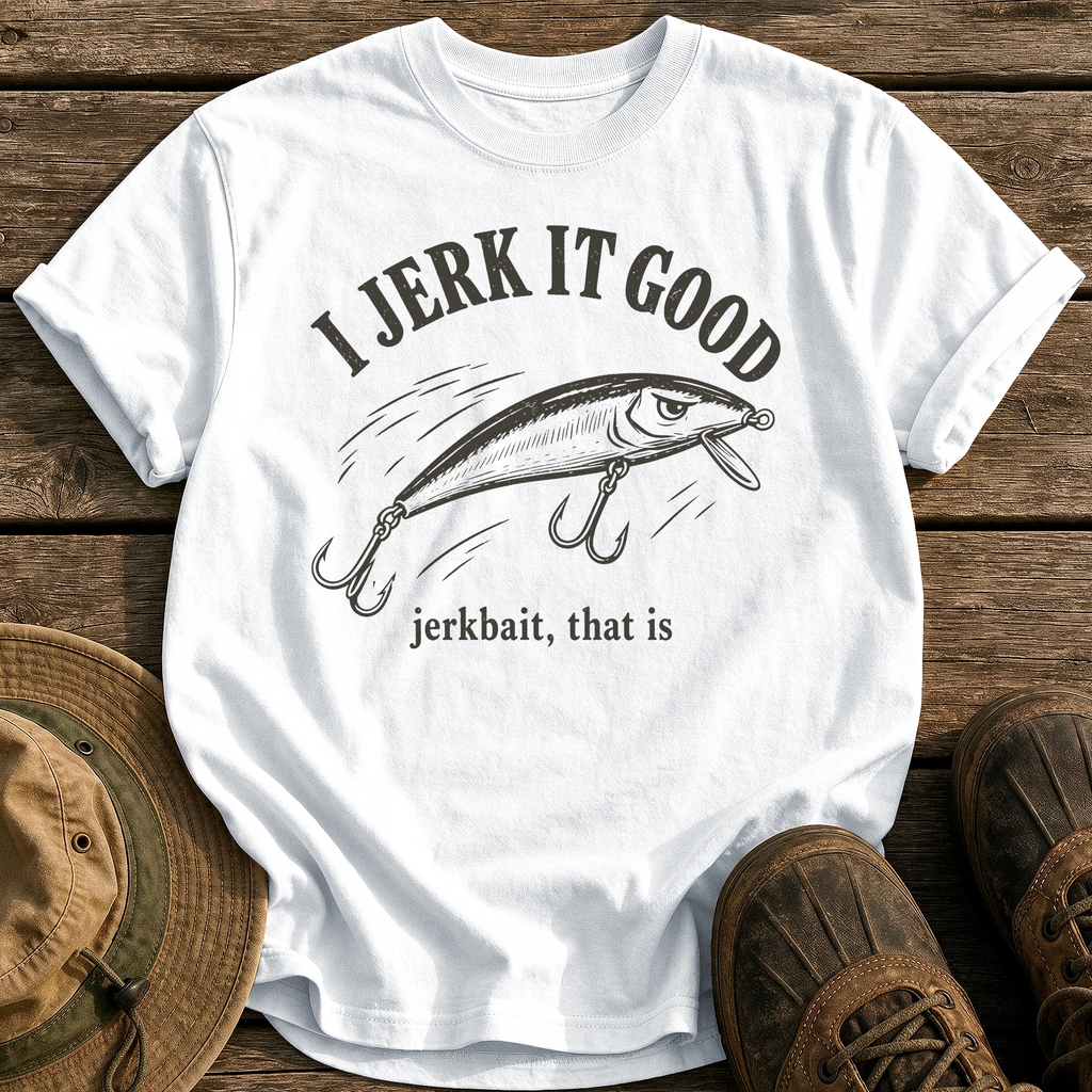 I Jerk It Good tee - White - front
