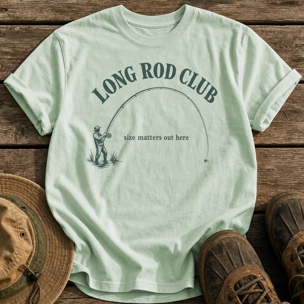 Long Rod Club tee - Bay - front