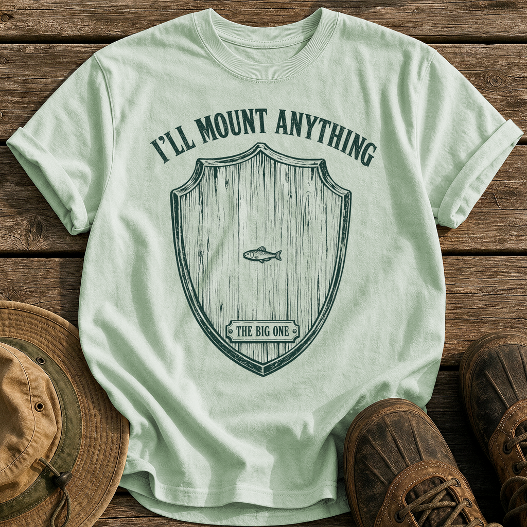 I'll Mount Anything tee - Bay - front