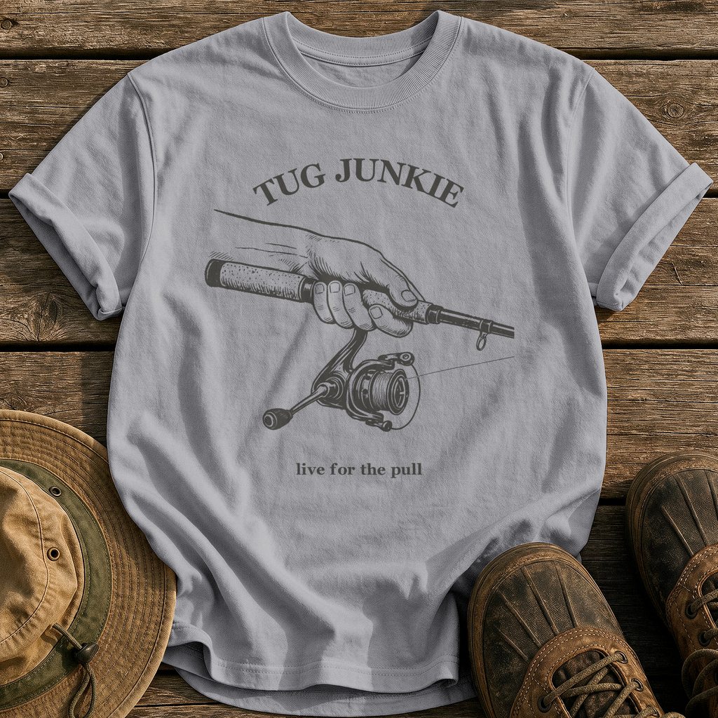 Tug Junkie tee - Grey - front