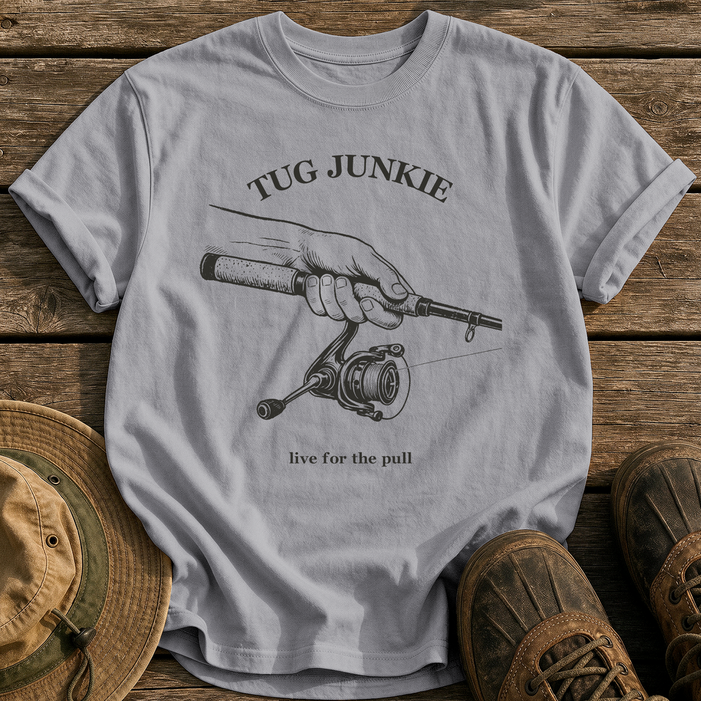 Tug Junkie tee - Grey - front