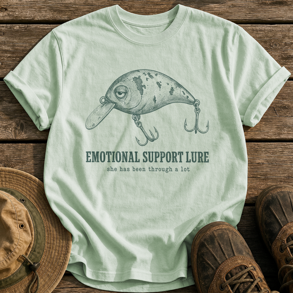 Emotional Support Lure tee - Bay - front