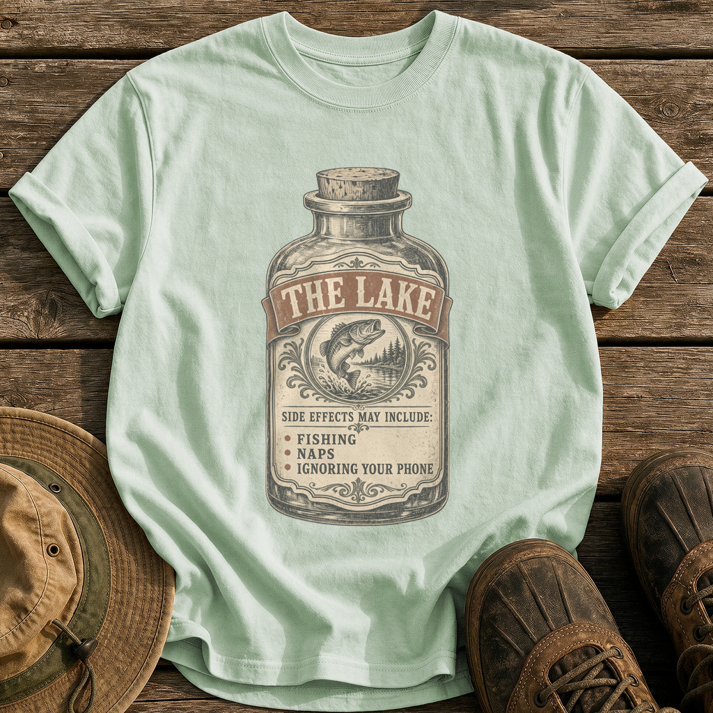 Side Effects May Include Fishing tee - Bay - front
