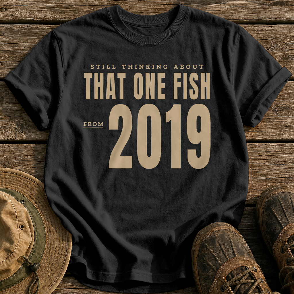 That One Fish From 2019 tee - Black - front