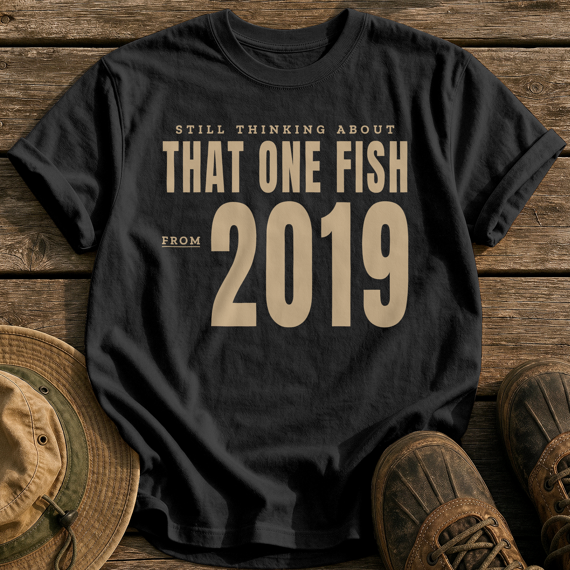 That One Fish From 2019 tee - Black - front