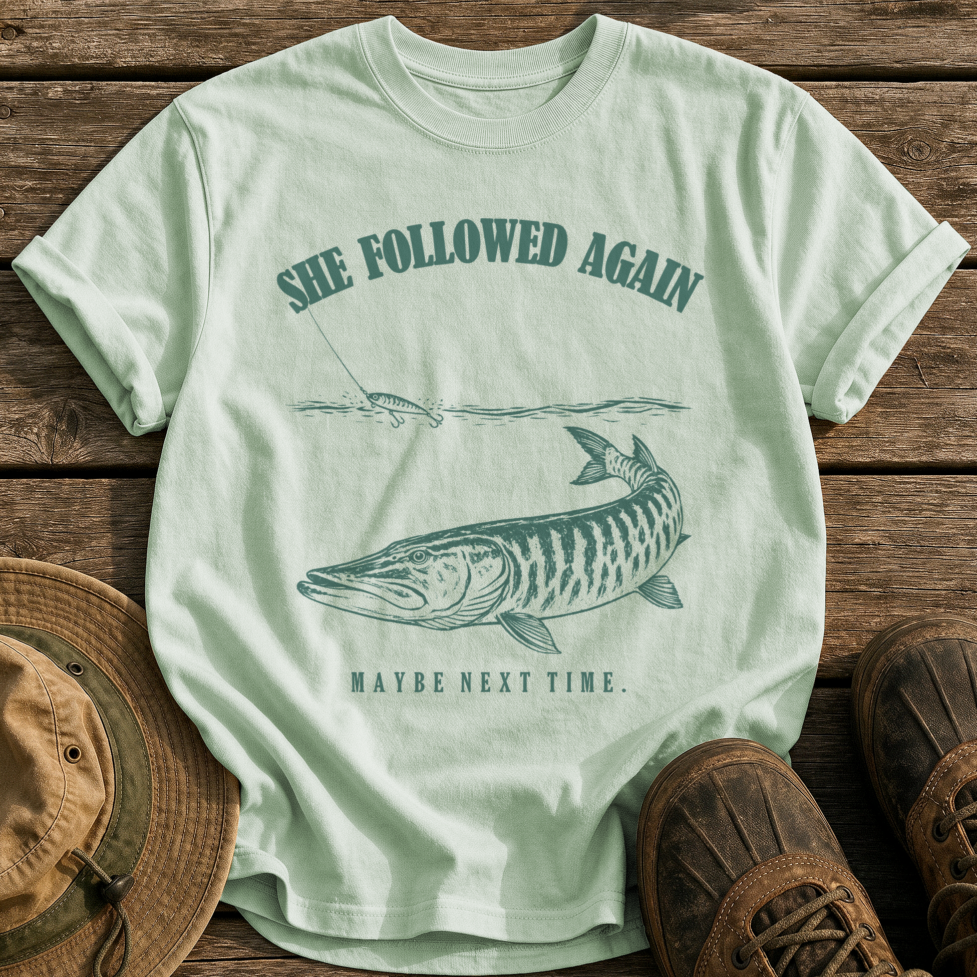 She Followed Again tee - Bay - front
