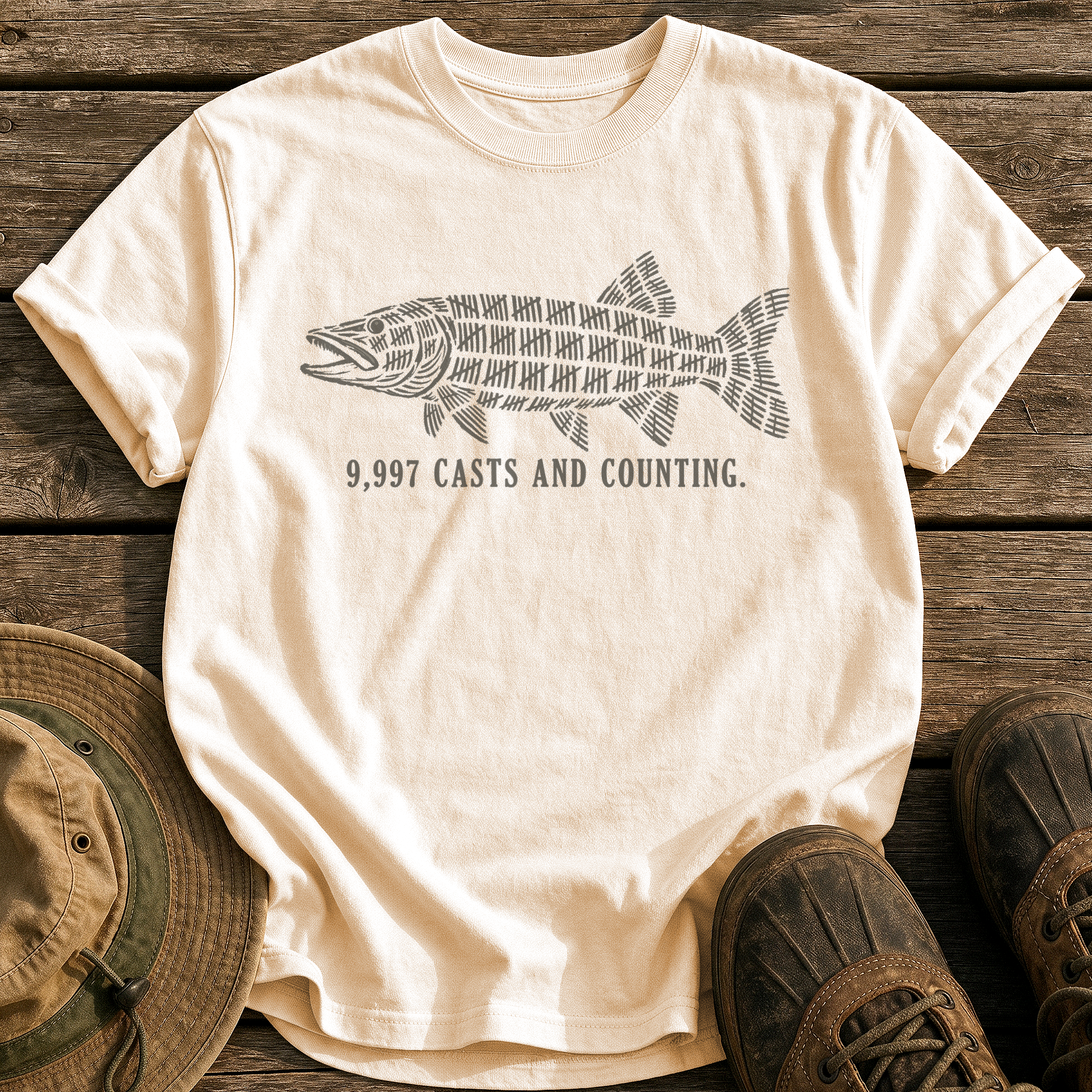 Tally Musky tee - Ivory - front