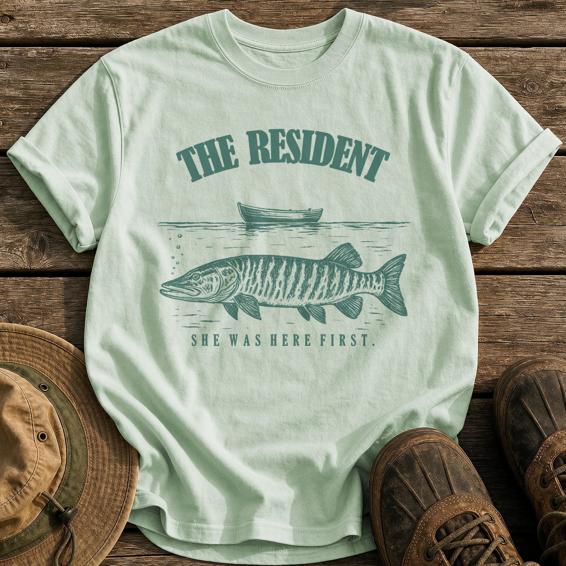 The Resident tee - Bay - front
