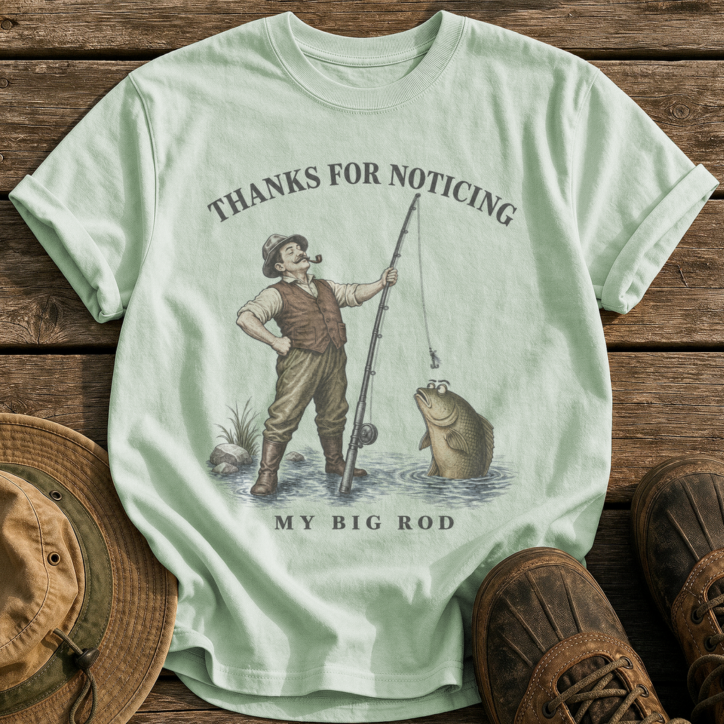Thanks for Noticing T-Shirt tee - Bay - front