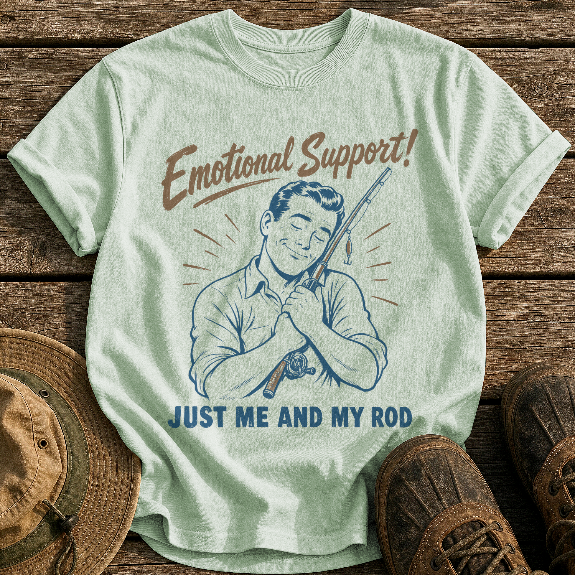 Emotional Support Rod tee - Bay - front