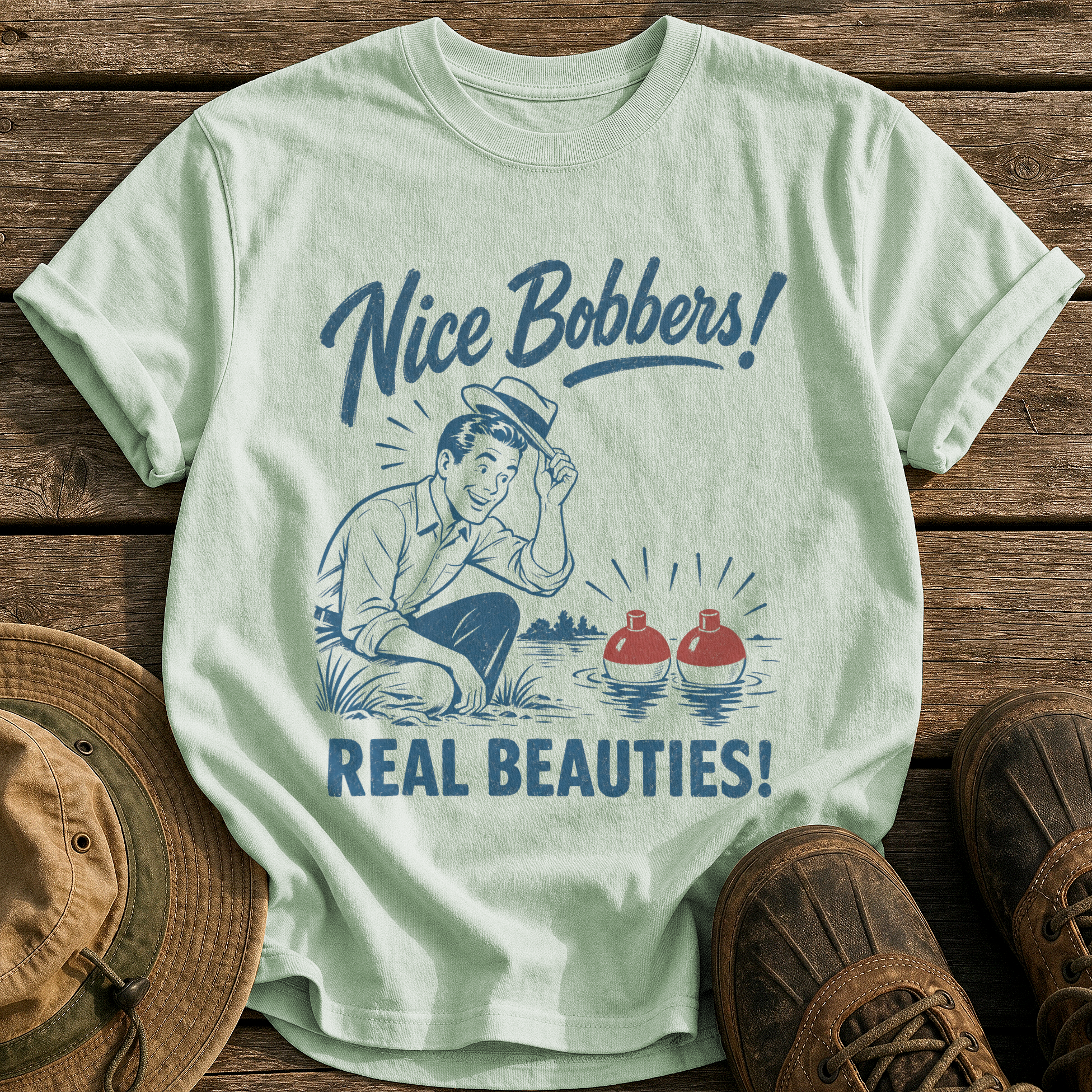 Nice Bobbers tee - Bay - front