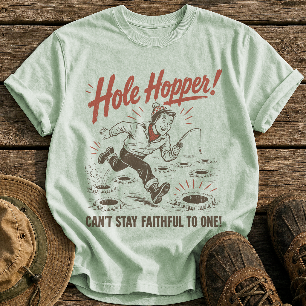 Hole Hopper tee - Bay - front