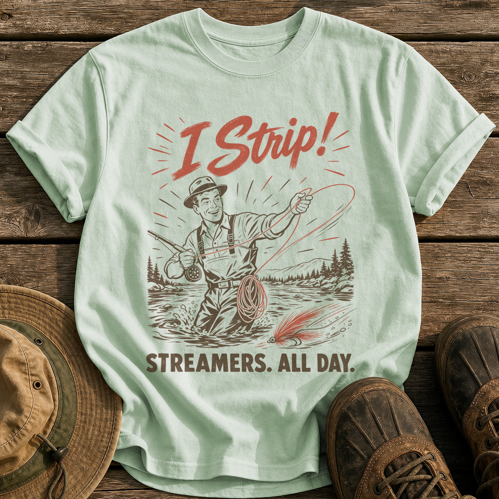 I Strip tee - Bay - front