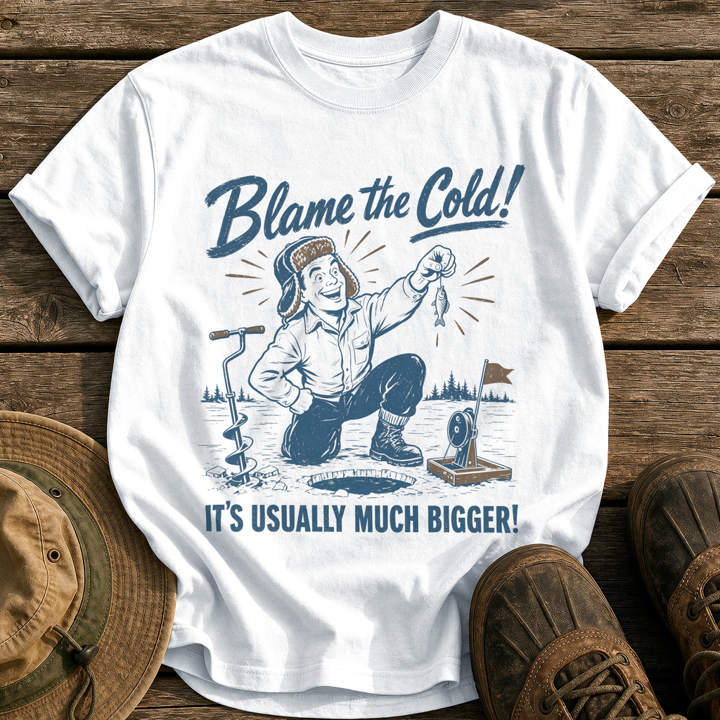 Usually Much Bigger tee - White - front