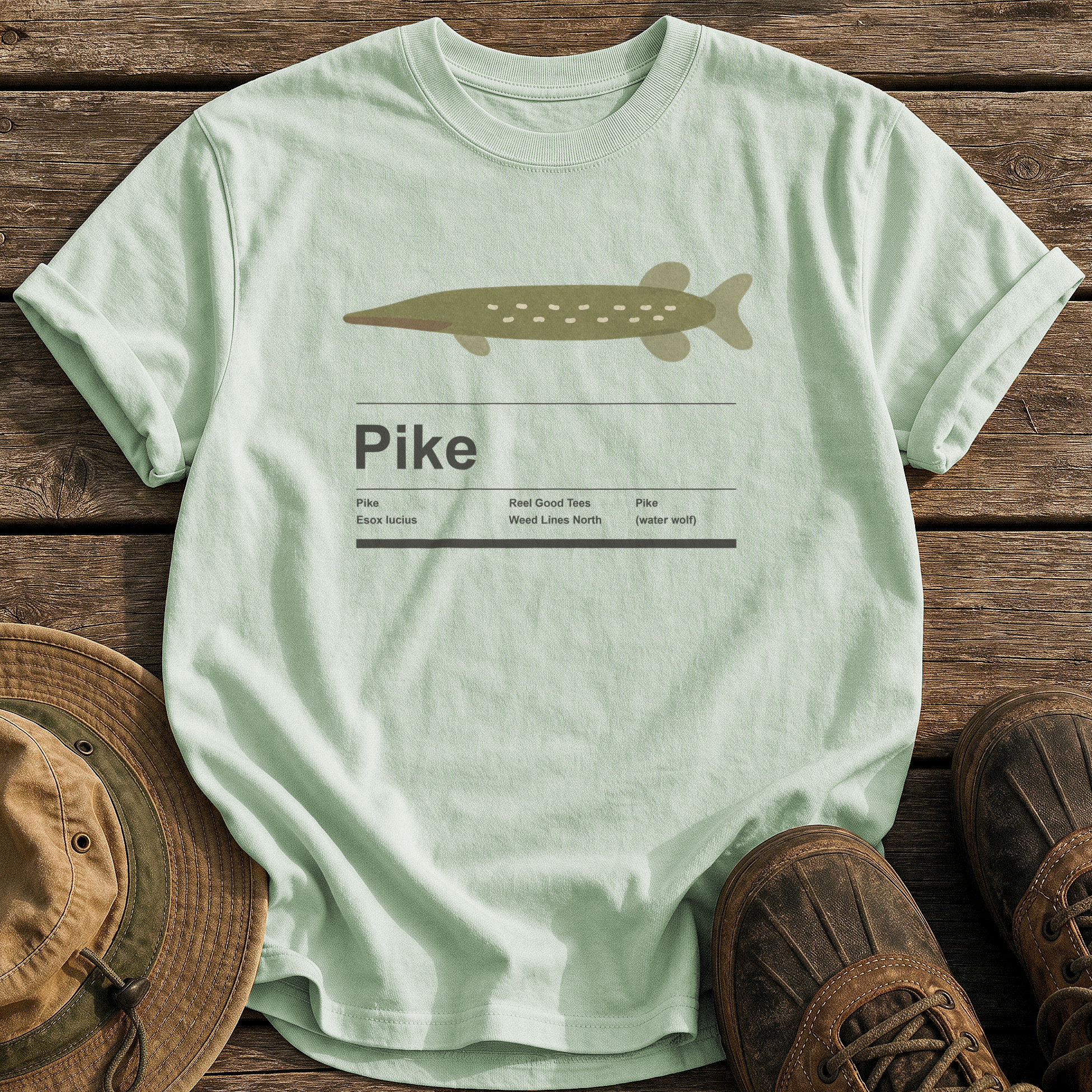 Pike tee - Bay - front