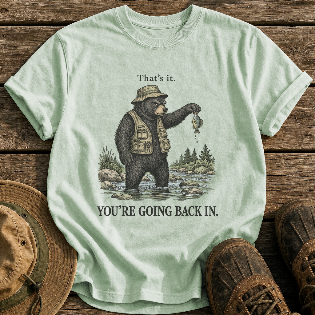 You're Going Back In tee - Bay - front