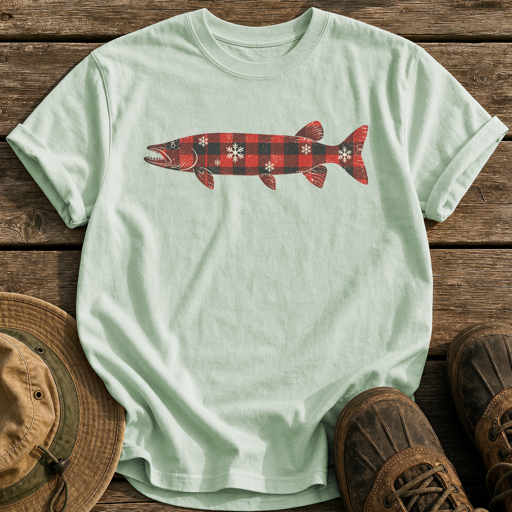 Flannel Musky tee - Bay - front